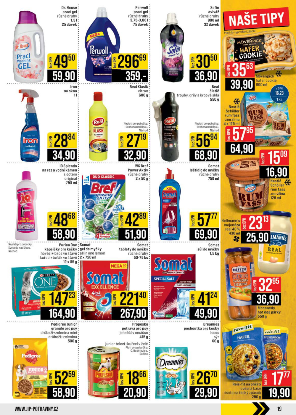 Leták JIP leták CC Cash & Carry - České Budějovice, Most, Náchod, Svoboda nad Úpou, Sušice - strana 19