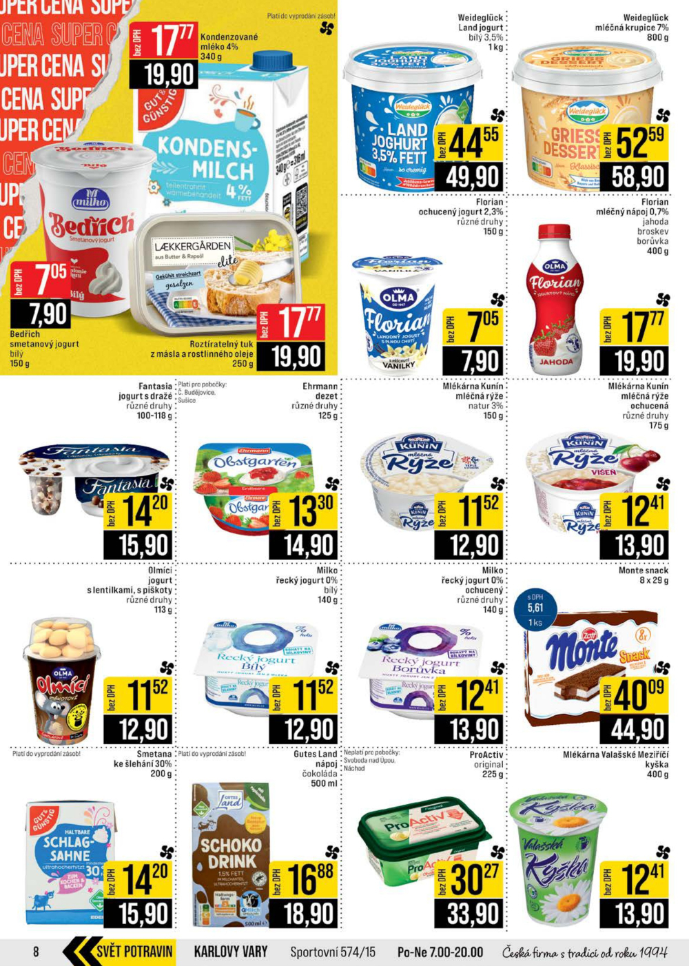 Leták JIP leták CC Cash & Carry - České Budějovice, Most, Náchod, Svoboda nad Úpou, Sušice - strana 8