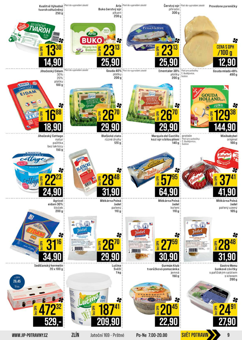 Leták JIP leták CC Cash & Carry - České Budějovice, Most, Náchod, Svoboda nad Úpou, Sušice - strana 9