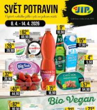 Akční leták JIP  CC Cash & Carry - Brno, Ostrava, Praha, Polička, Olomouc, Karlovy Vary, Zlín, Jilemnice, Pardubice