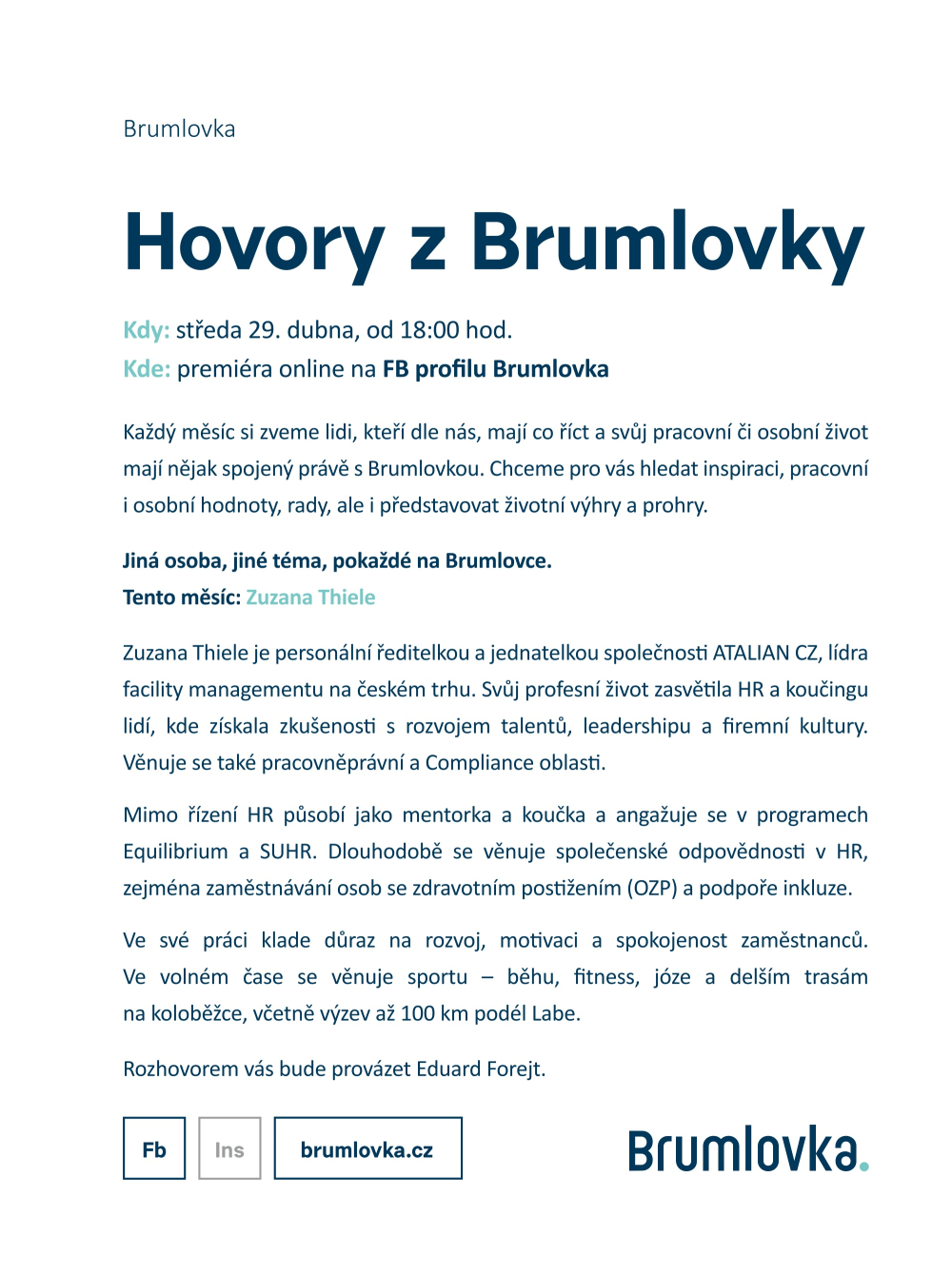 Leták eBrumlovka magazín - strana 19