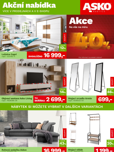 ASKO nábytek leták - Akční nabídka