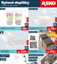 Akční leták ASKO nábytek  - Bytové doplňky
