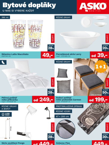 ASKO nábytek leták - Bytové doplňky