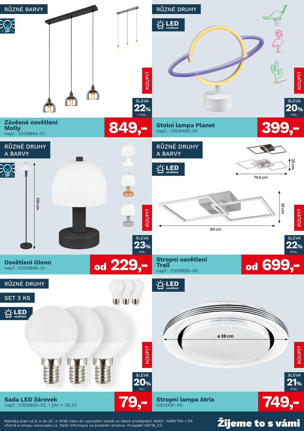 Leták ASKO nábytek leták - Bytové doplňky - strana 4