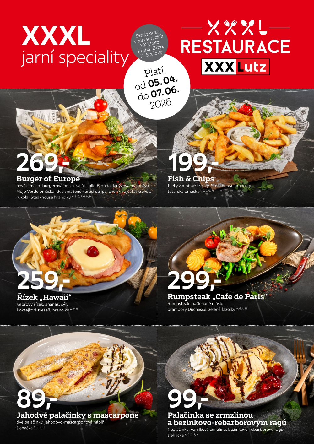 Leták XXXLutz leták - Restaurace - strana 1