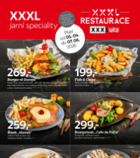 Akční leták XXXLutz  - Restaurace