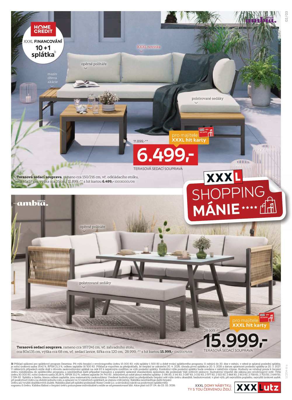 Leták XXXLutz leták - Shopping mánie - 30 % - strana 15