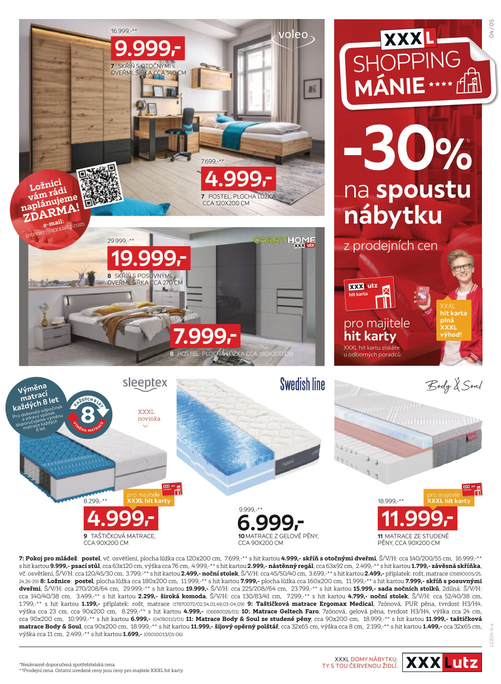 Leták XXXLutz leták - Shopping mánie - 30 % - strana 5