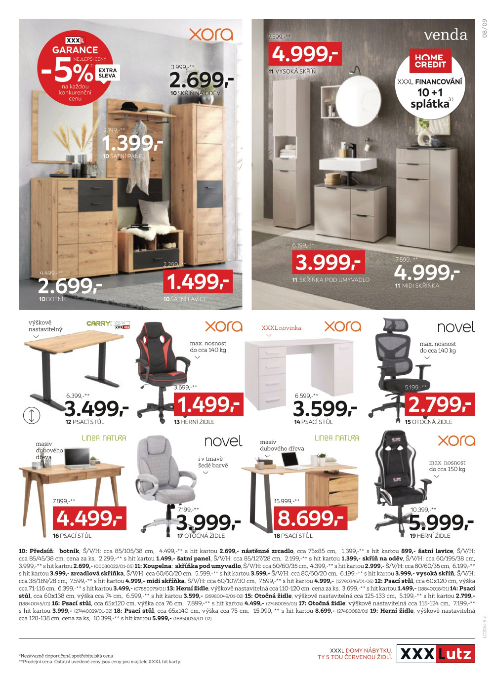 Leták XXXLutz leták - Shopping mánie - 30 % - strana 9