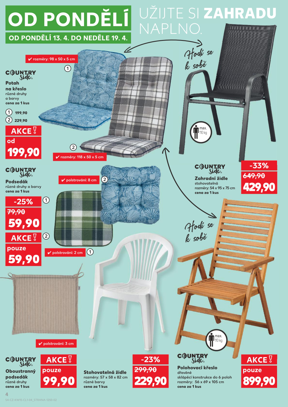 Leták Kaufland leták - Spotřební zboží - strana 4