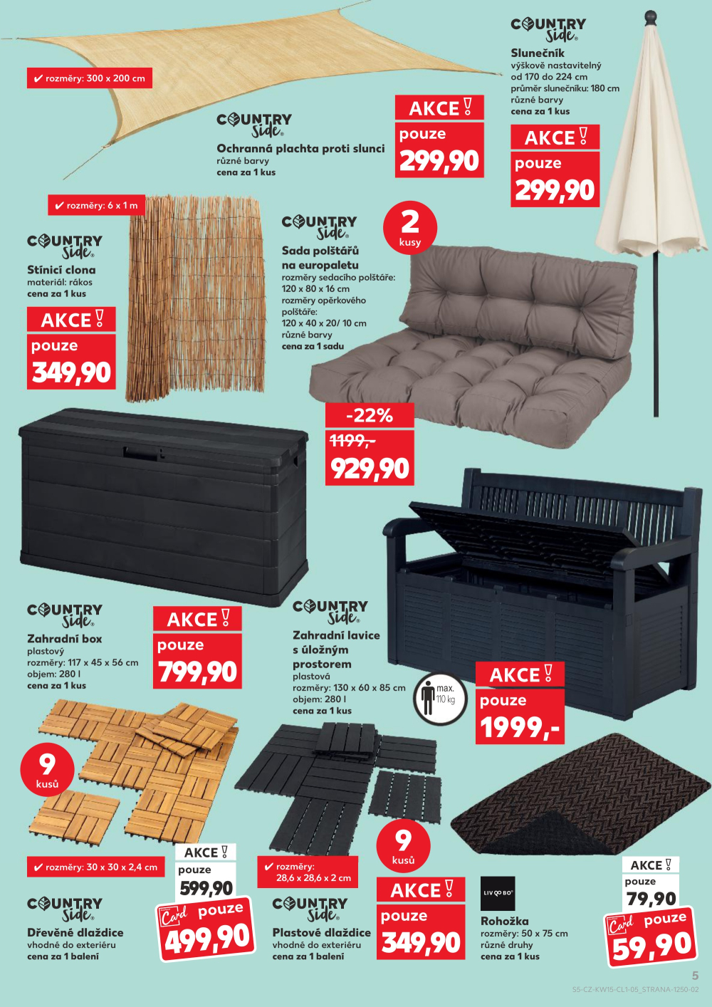 Leták Kaufland leták - Spotřební zboží - strana 5