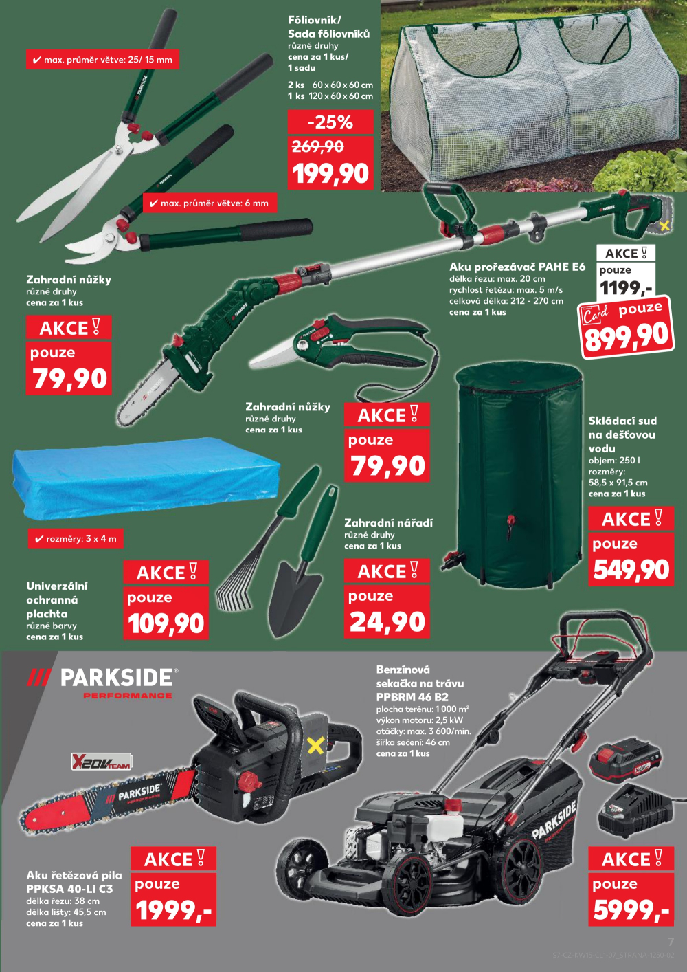 Leták Kaufland leták - Spotřební zboží - strana 7