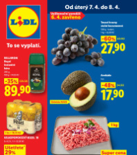 Akční leták Lidl  od úterý - Vše pod 20 Kč
