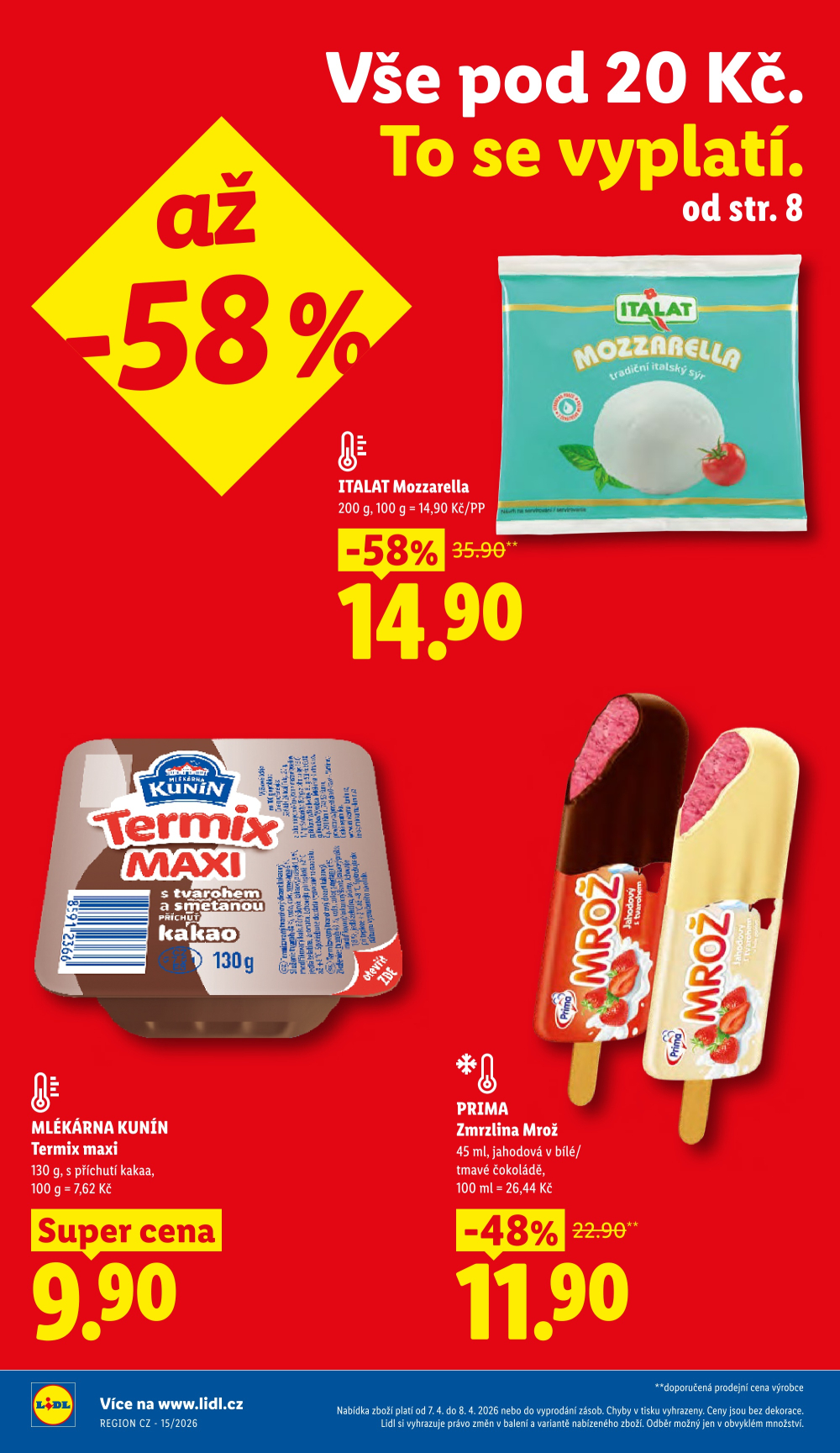 Leták Lidl leták od úterý - Vše pod 20 Kč - strana 2