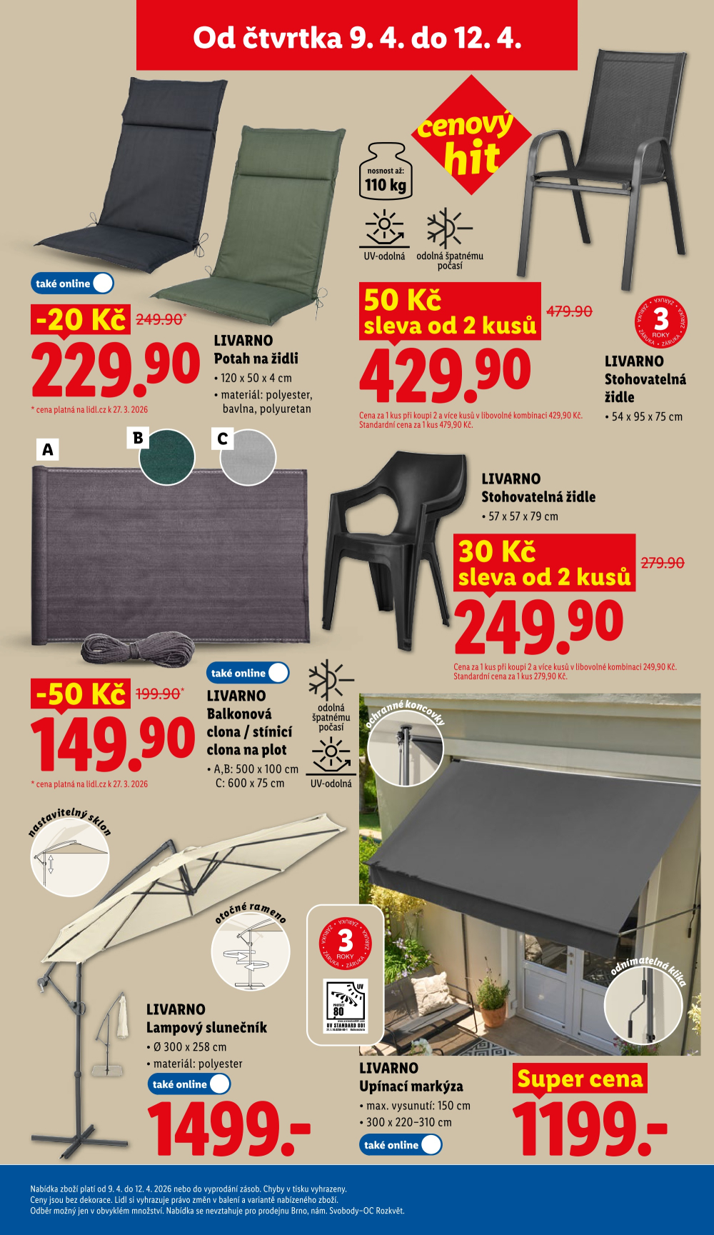 Leták Lidl leták - Nabídka spotřebního zboží - strana 13