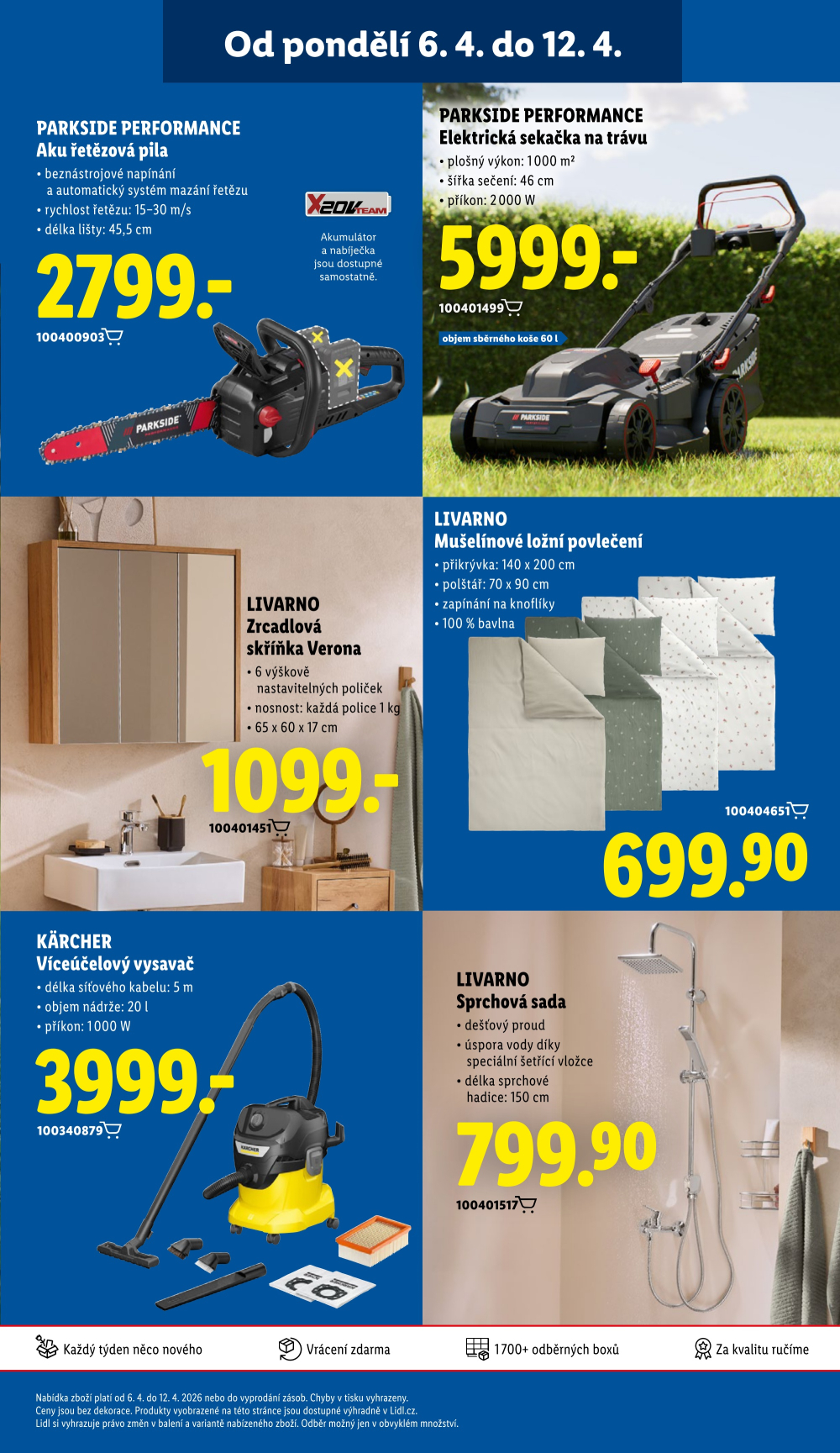 Leták Lidl leták - Nabídka spotřebního zboží - strana 33