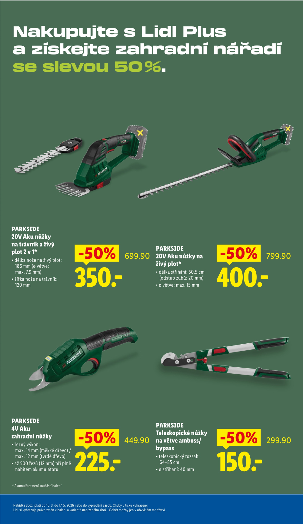 Leták Lidl leták - Nabídka spotřebního zboží - strana 9