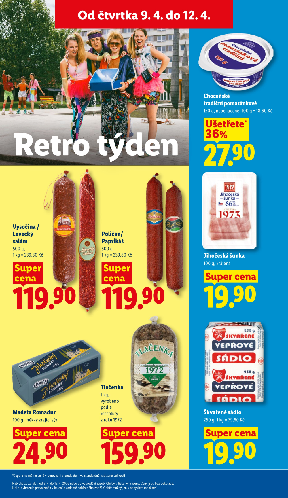 Leták Lidl leták od čtvrtka - Retro týden - strana 13