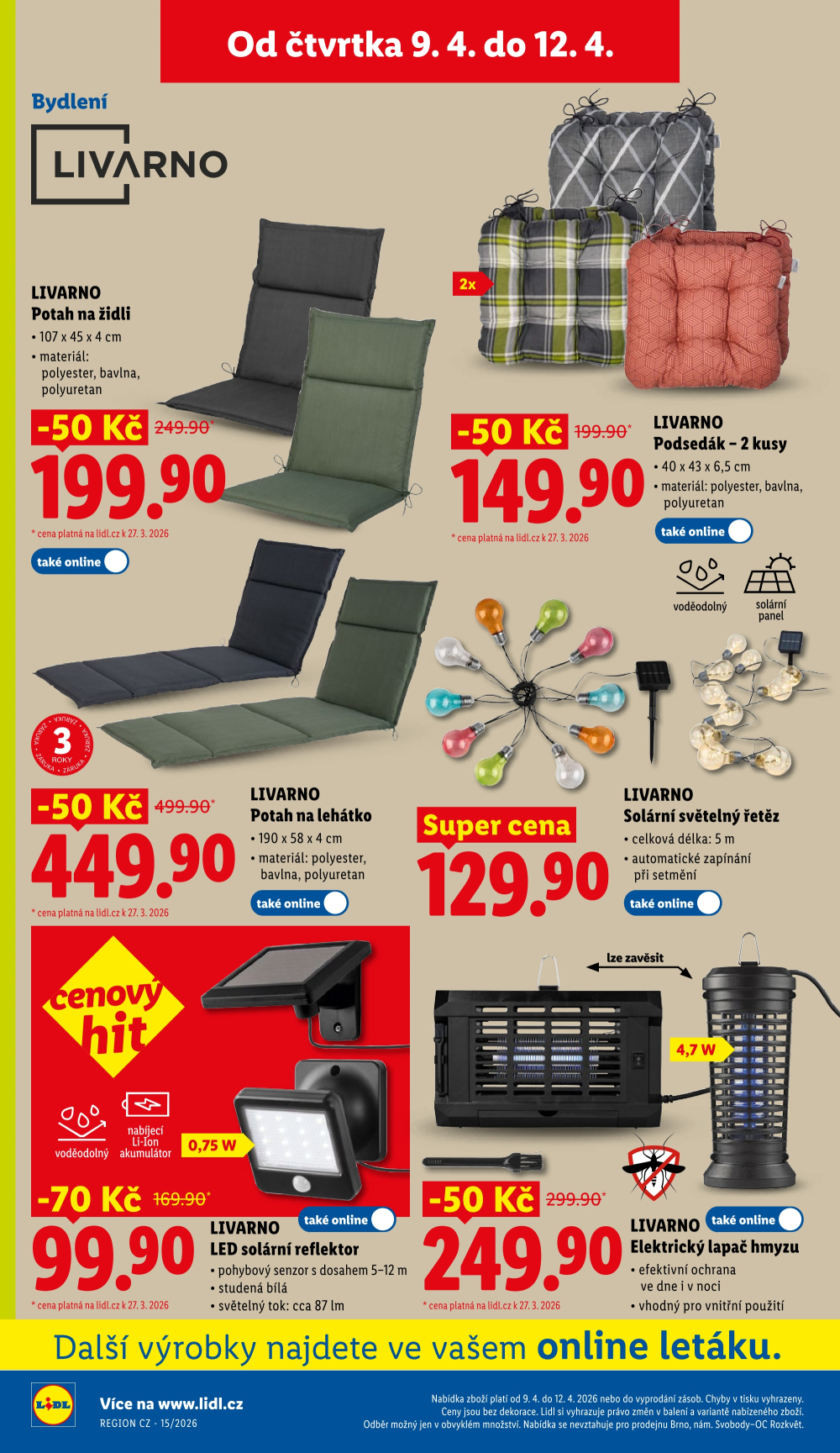 Leták Lidl leták od čtvrtka - Retro týden - strana 30