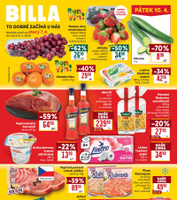 Akční leták BILLA malý 