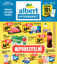 Akční leták Albert Hypermarket  - Praha Galerie Harfa