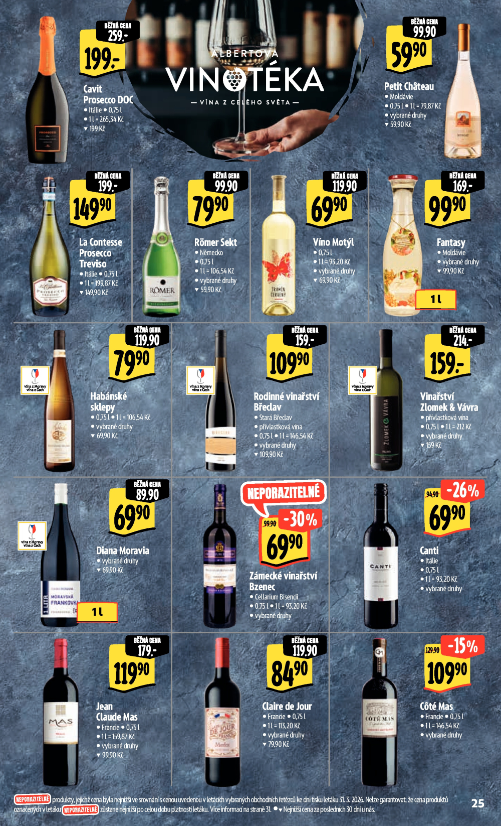 Leták Albert Hypermarket leták - Praha Galerie Harfa - strana 35