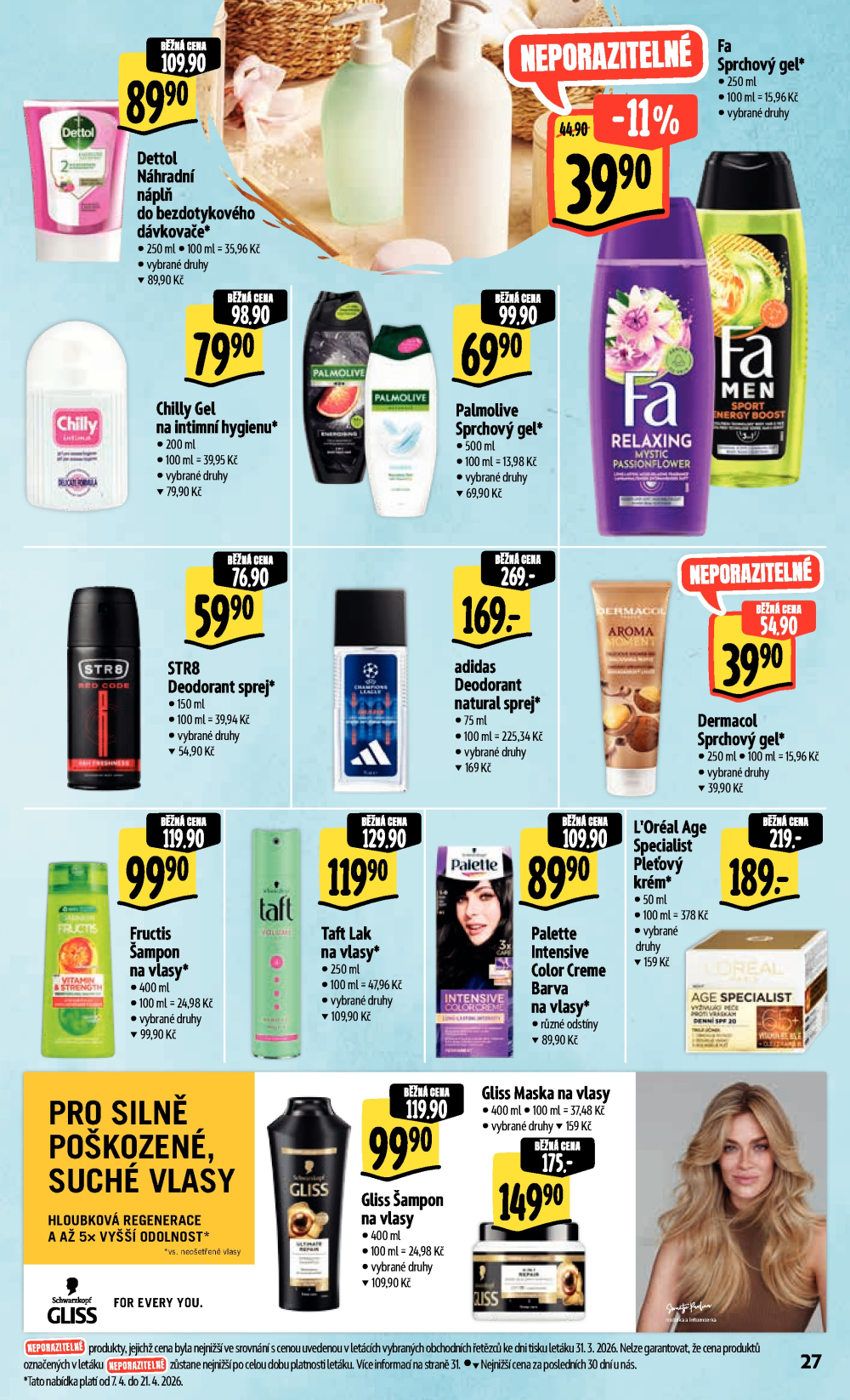 Leták Albert Hypermarket leták - Praha Galerie Harfa - strana 37