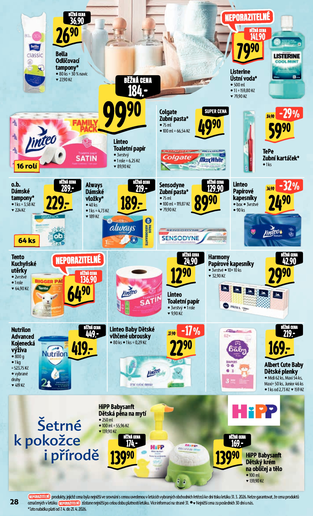 Leták Albert Hypermarket leták - Praha Galerie Harfa - strana 38