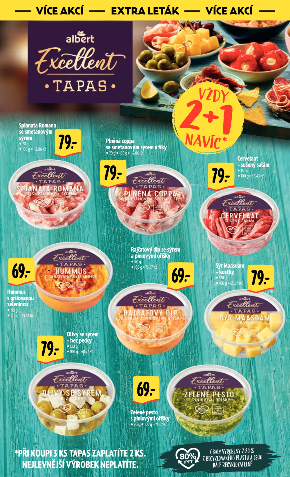 Leták Albert Hypermarket leták - Praha Galerie Harfa - strana 43