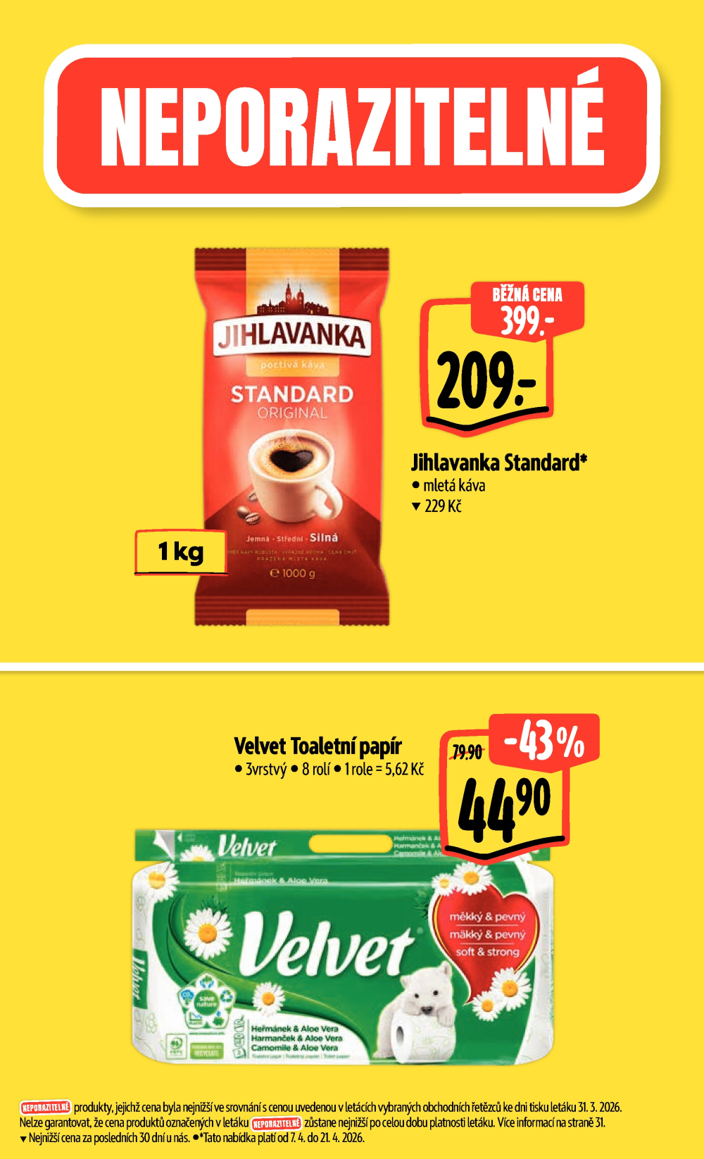 Leták Albert Hypermarket leták - Praha Galerie Harfa - strana 4