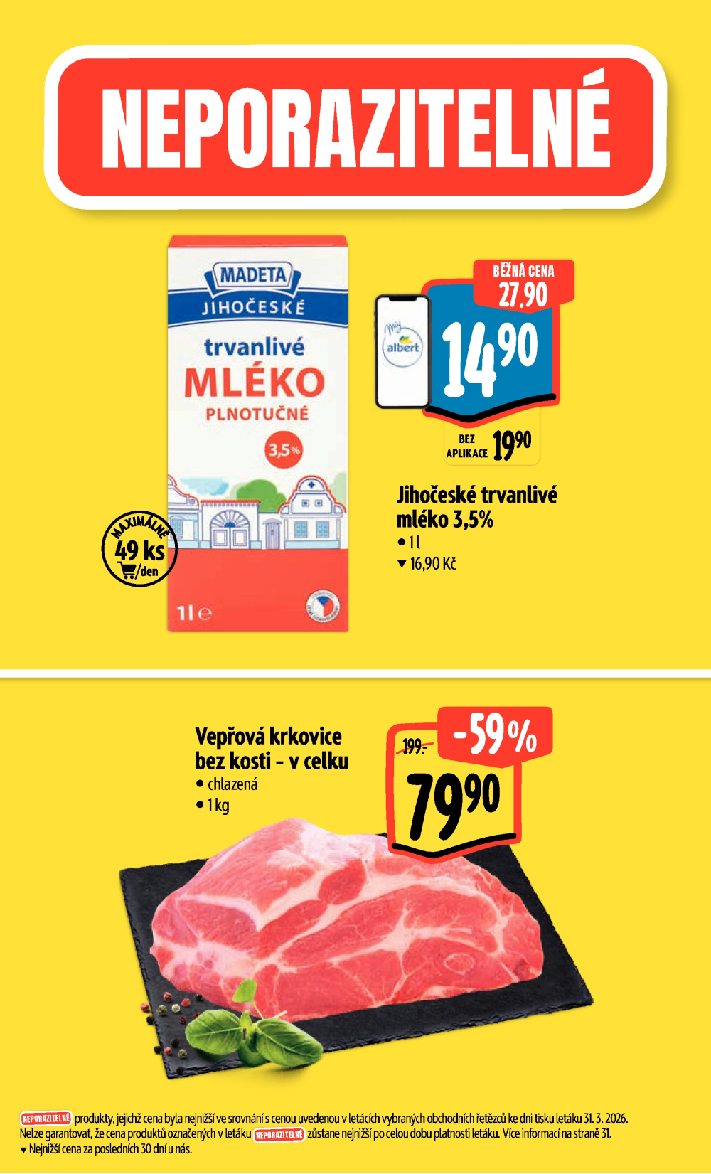 Leták Albert Hypermarket leták - strana 2