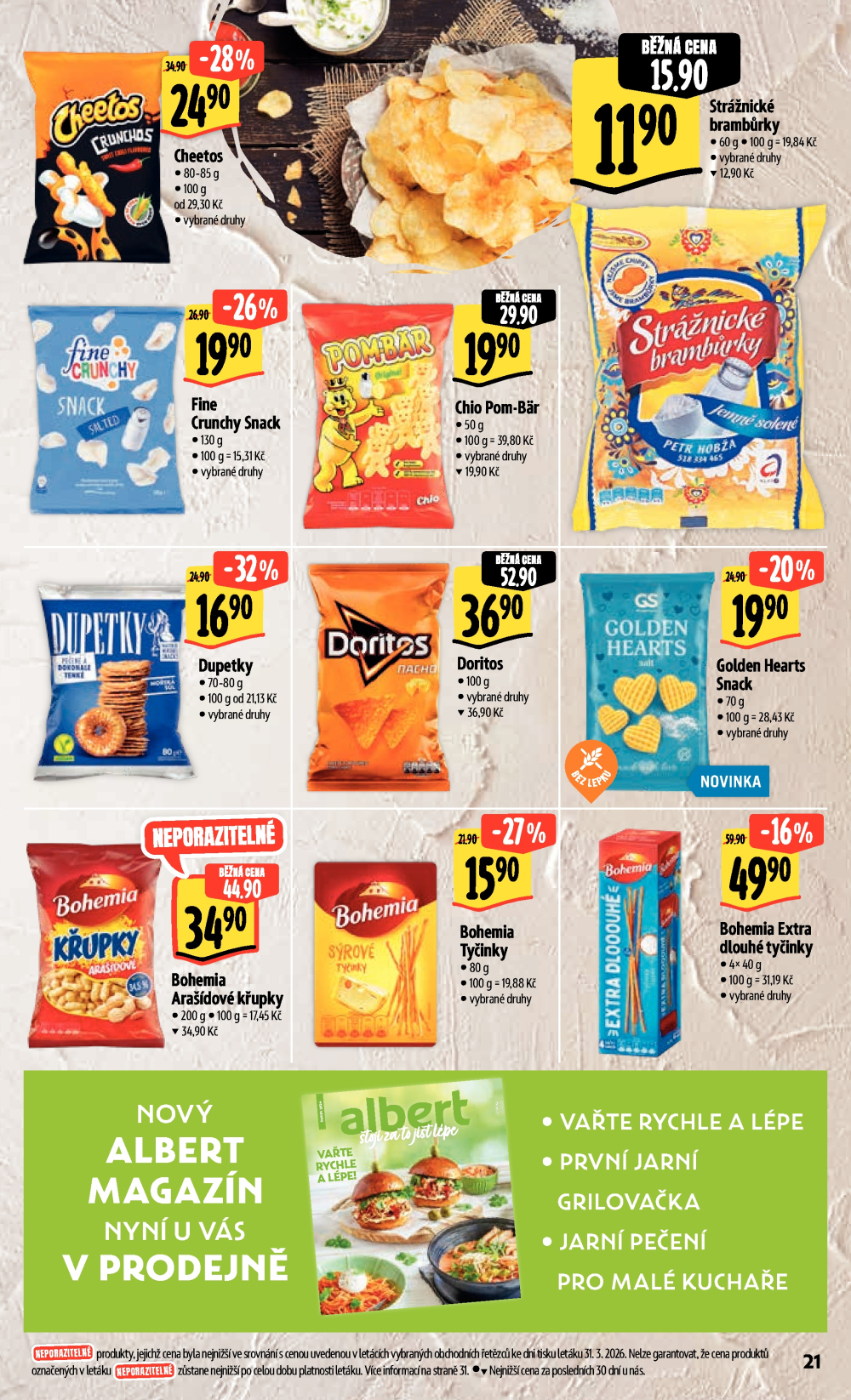 Leták Albert Hypermarket leták - strana 31