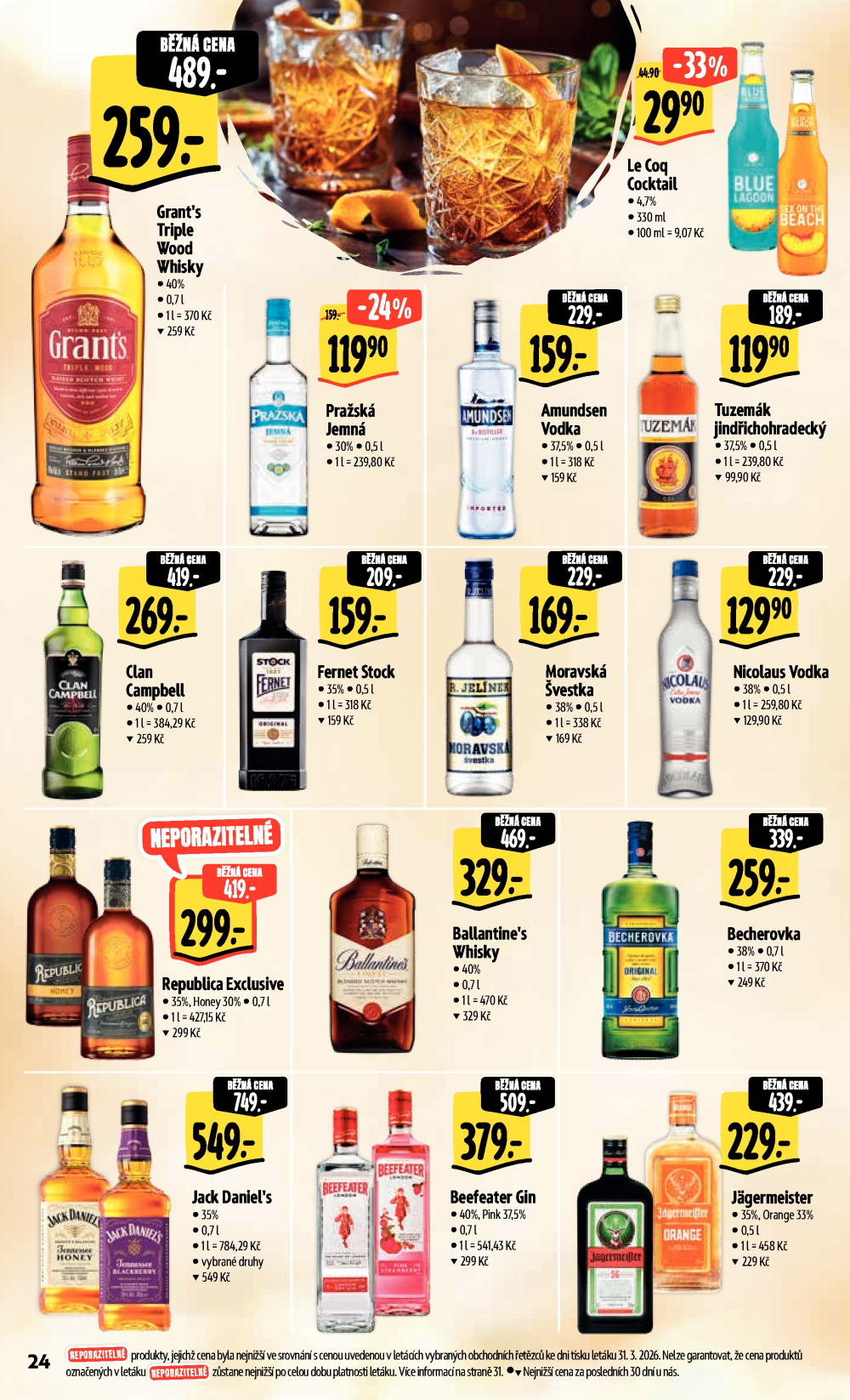 Leták Albert Hypermarket leták - strana 34