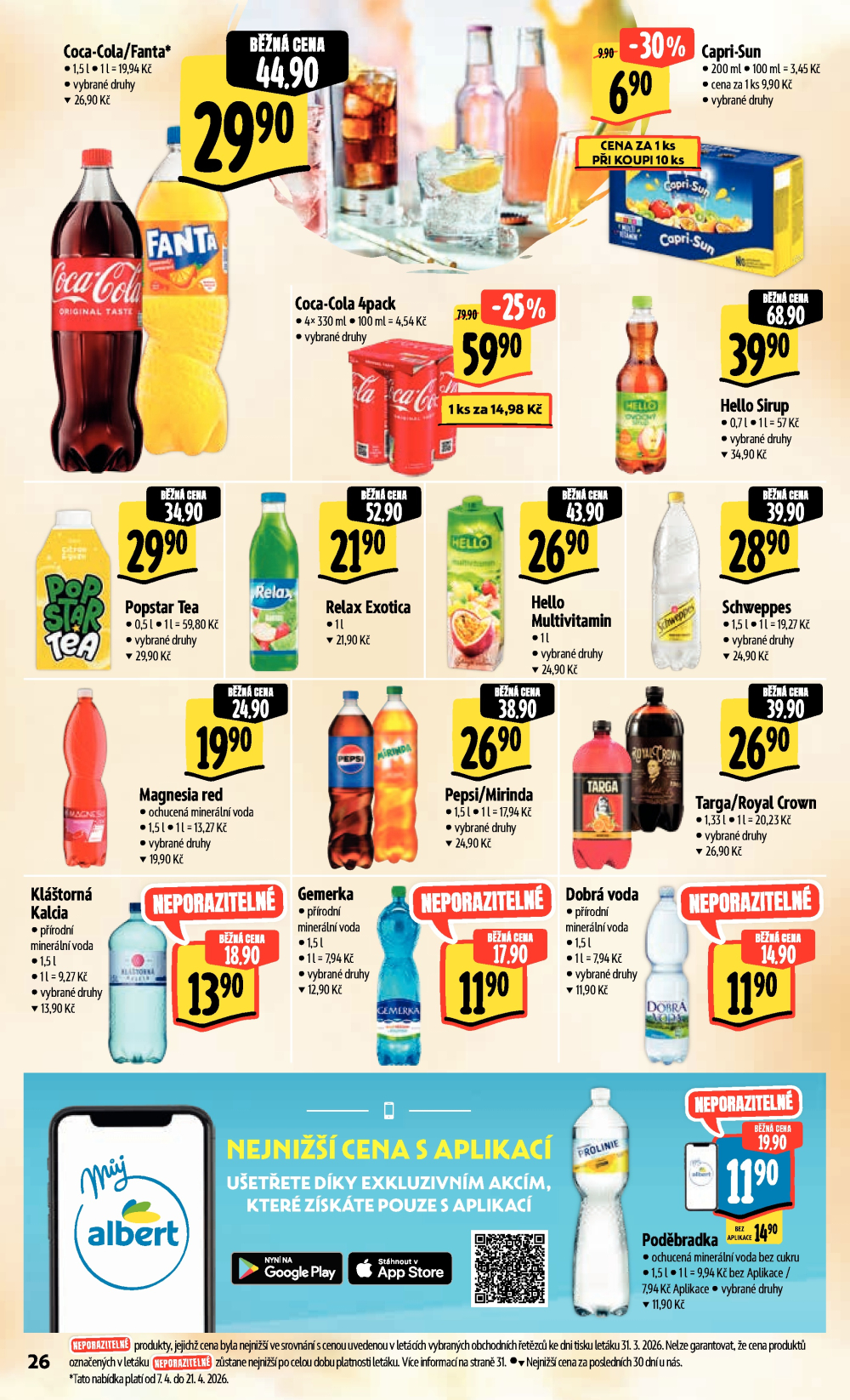 Leták Albert Hypermarket leták - strana 36