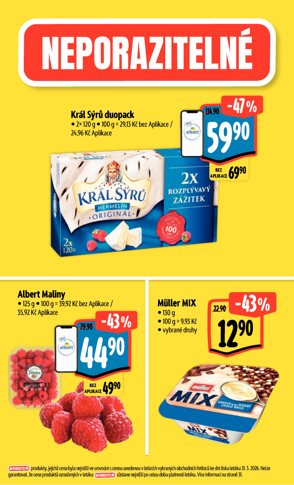 Leták Albert Hypermarket leták - strana 3