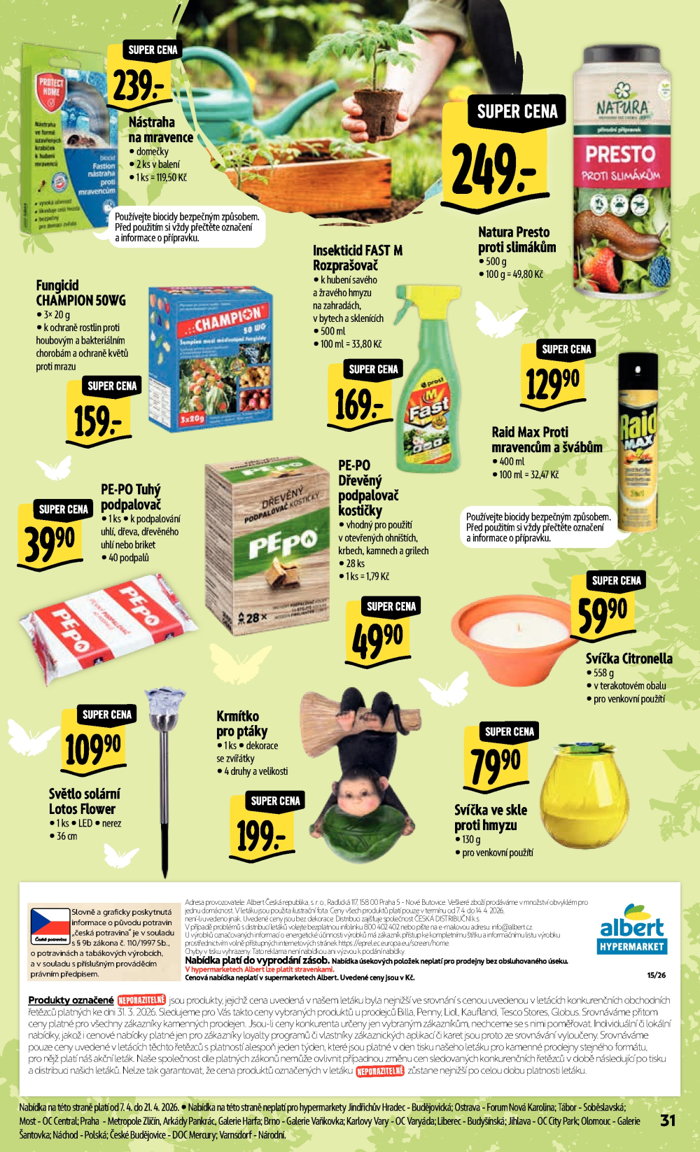 Leták Albert Hypermarket leták - strana 41