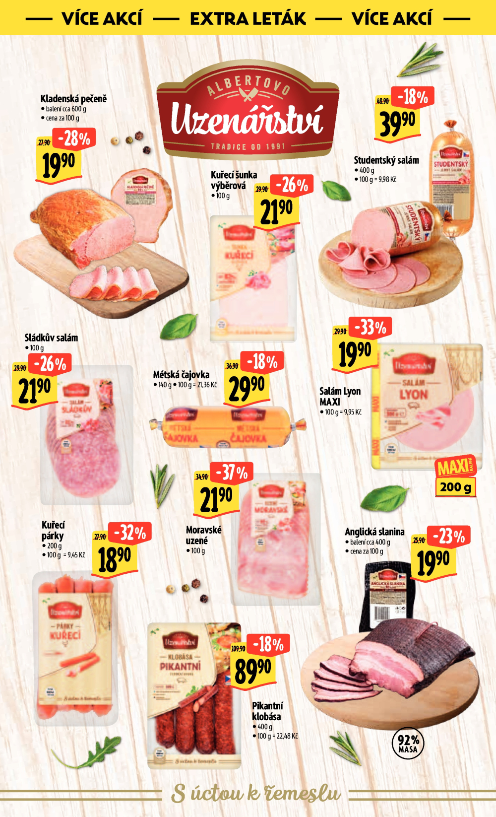 Leták Albert Hypermarket leták - strana 42