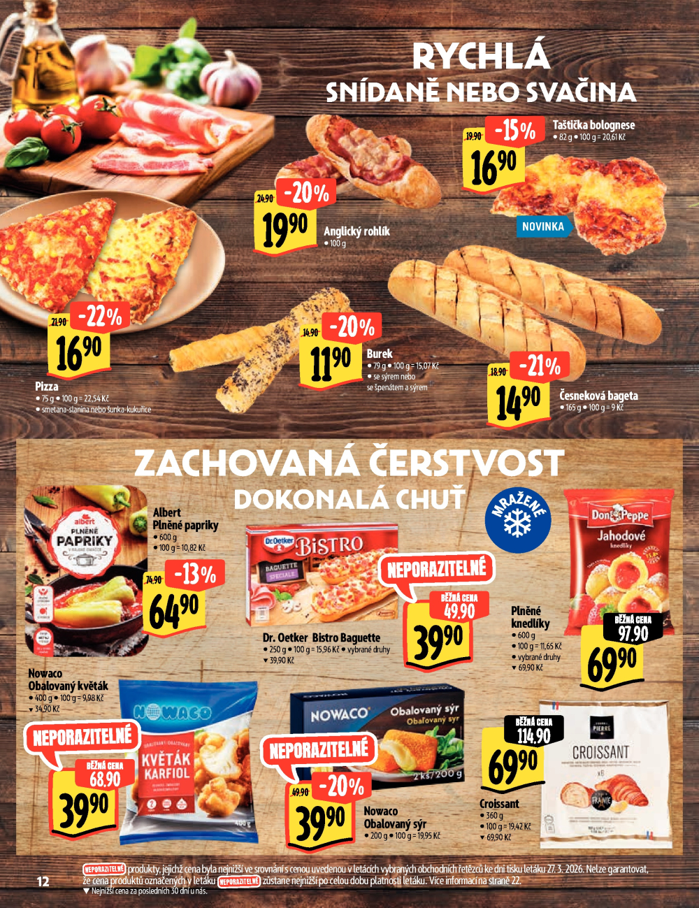 Leták Albert leták - Akční katalog Snadno a lépe - strana 12