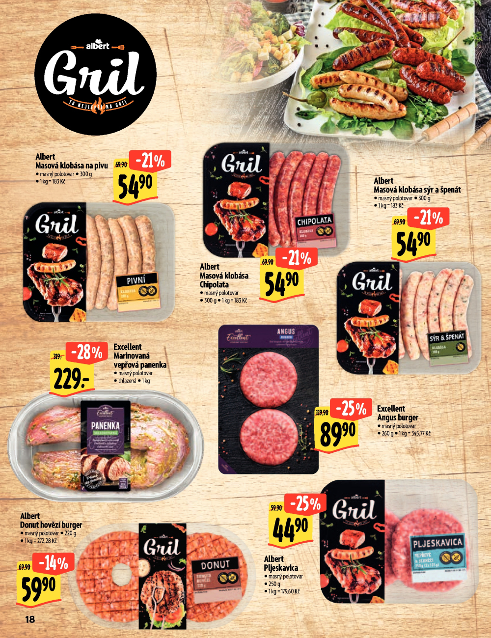 Leták Albert leták - Akční katalog Snadno a lépe - strana 18