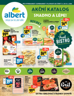 Albert leták - Akční katalog Snadno a lépe