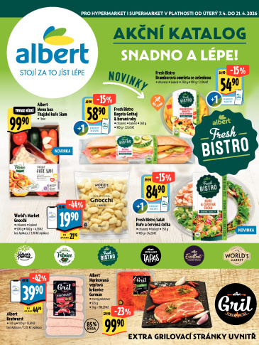 Albert leták - Akční katalog Snadno a lépe
