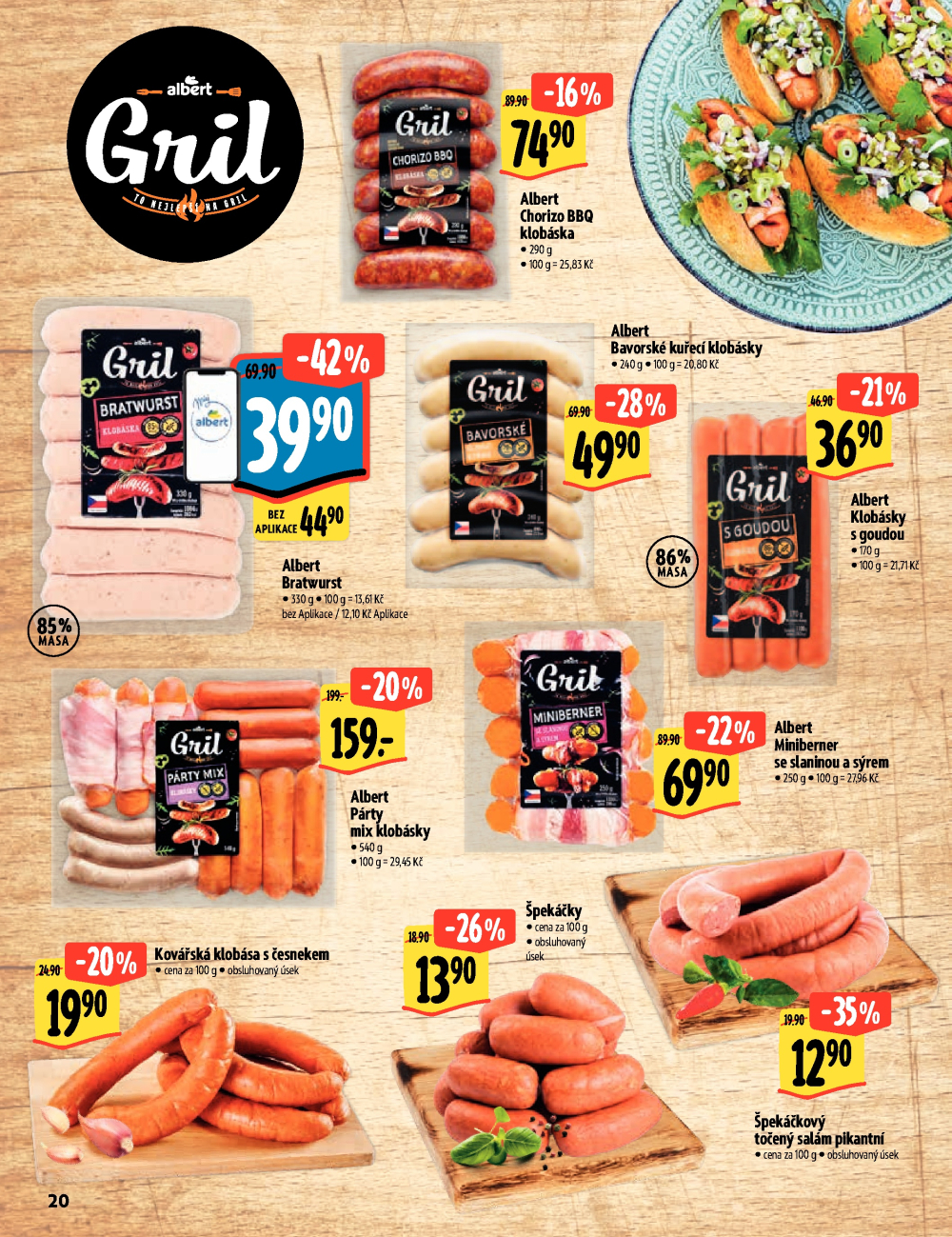 Leták Albert leták - Akční katalog Snadno a lépe - strana 20