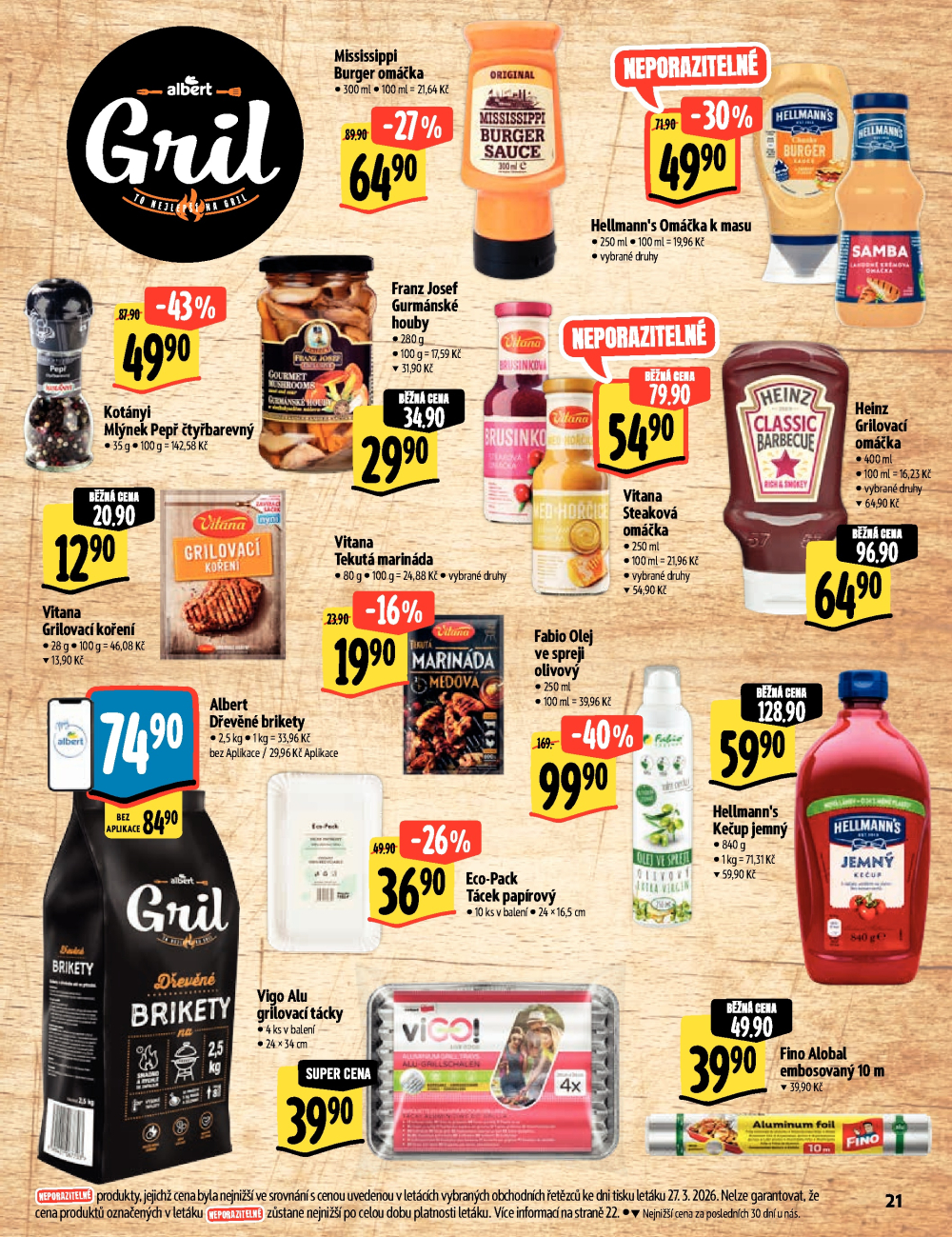 Leták Albert leták - Akční katalog Snadno a lépe - strana 21