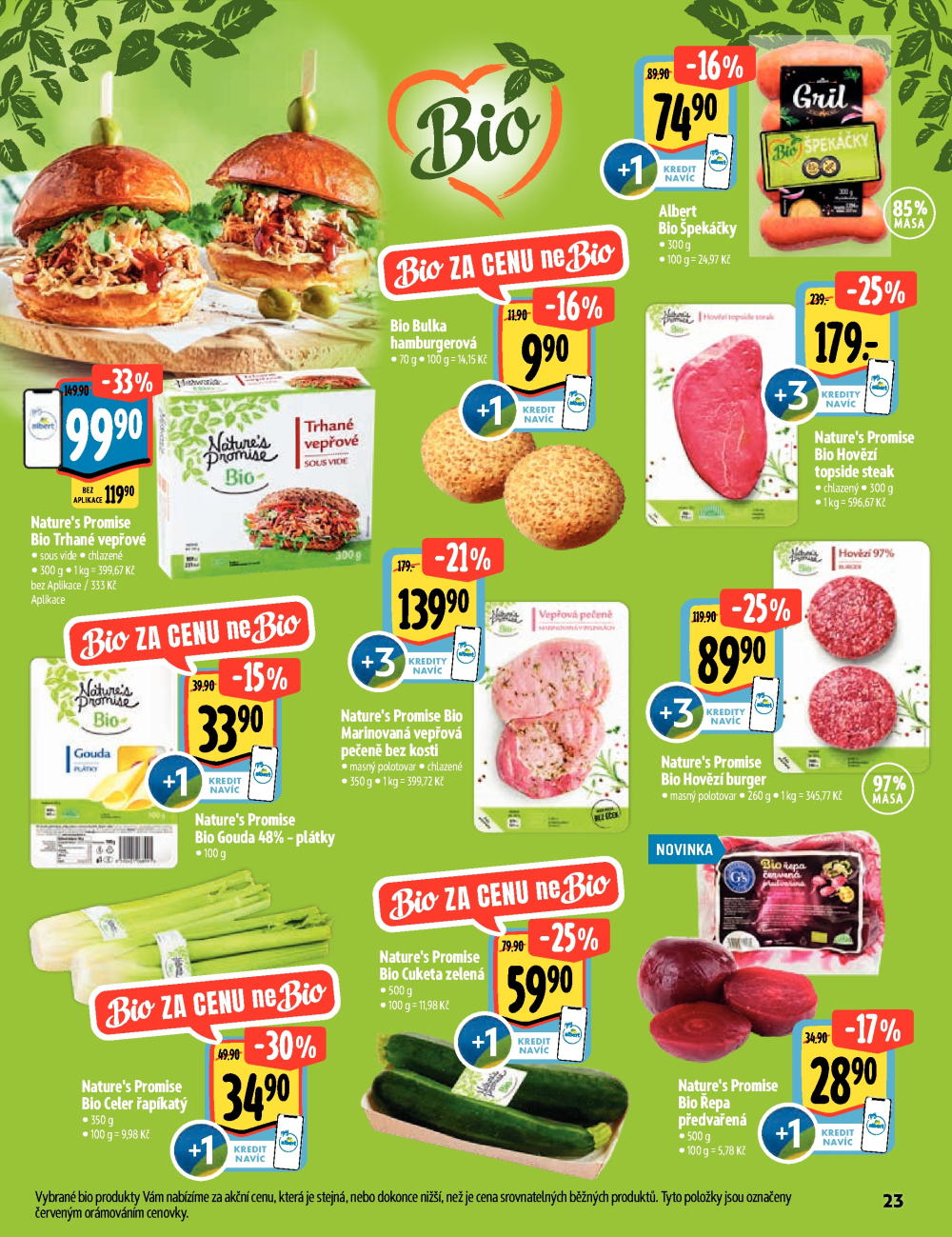 Leták Albert leták - Akční katalog Snadno a lépe - strana 23