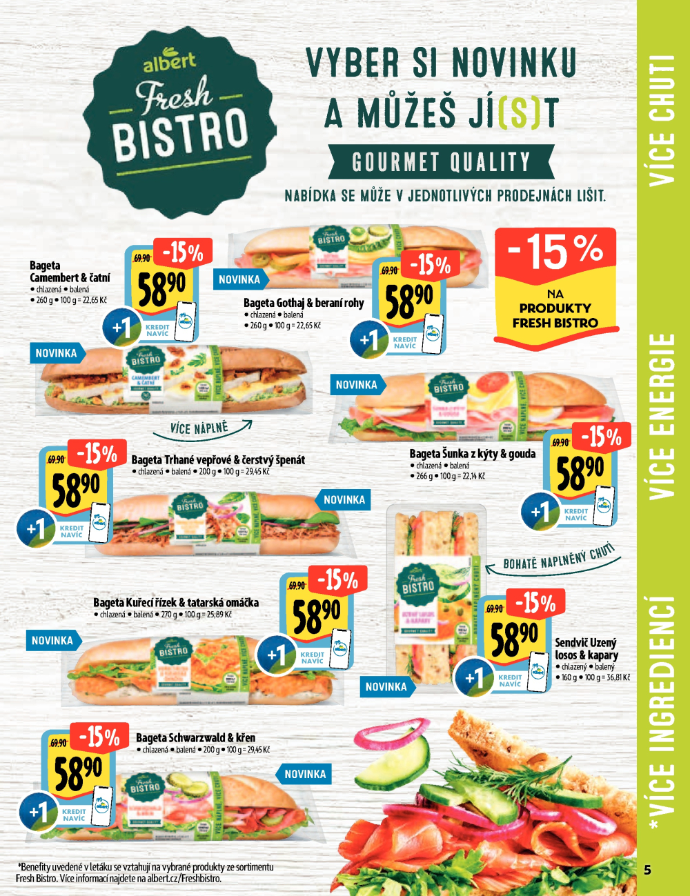 Leták Albert leták - Akční katalog Snadno a lépe - strana 5