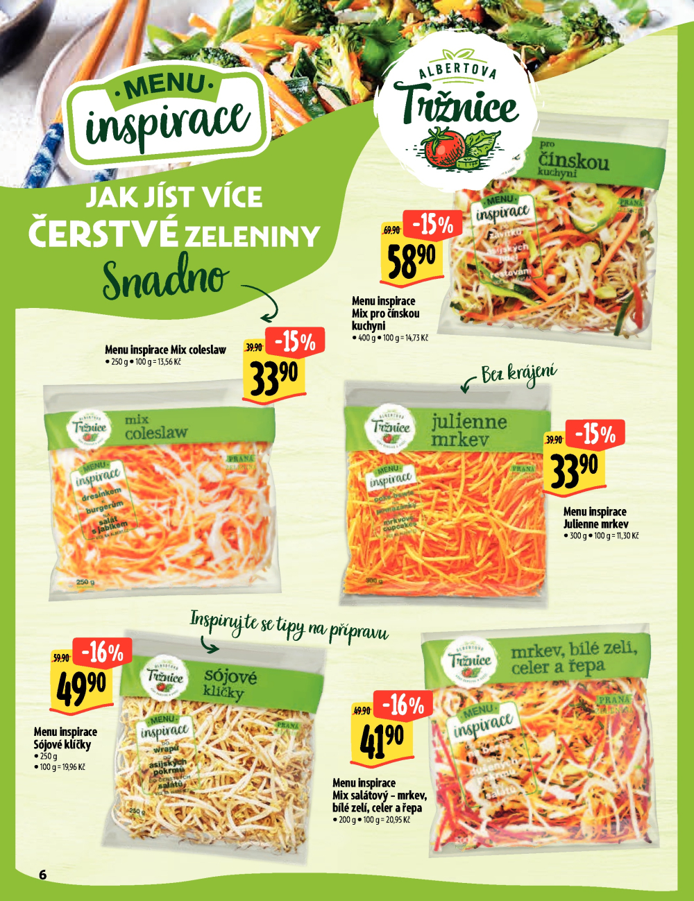 Leták Albert leták - Akční katalog Snadno a lépe - strana 6