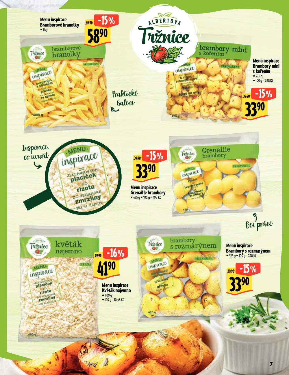 Leták Albert leták - Akční katalog Snadno a lépe - strana 7