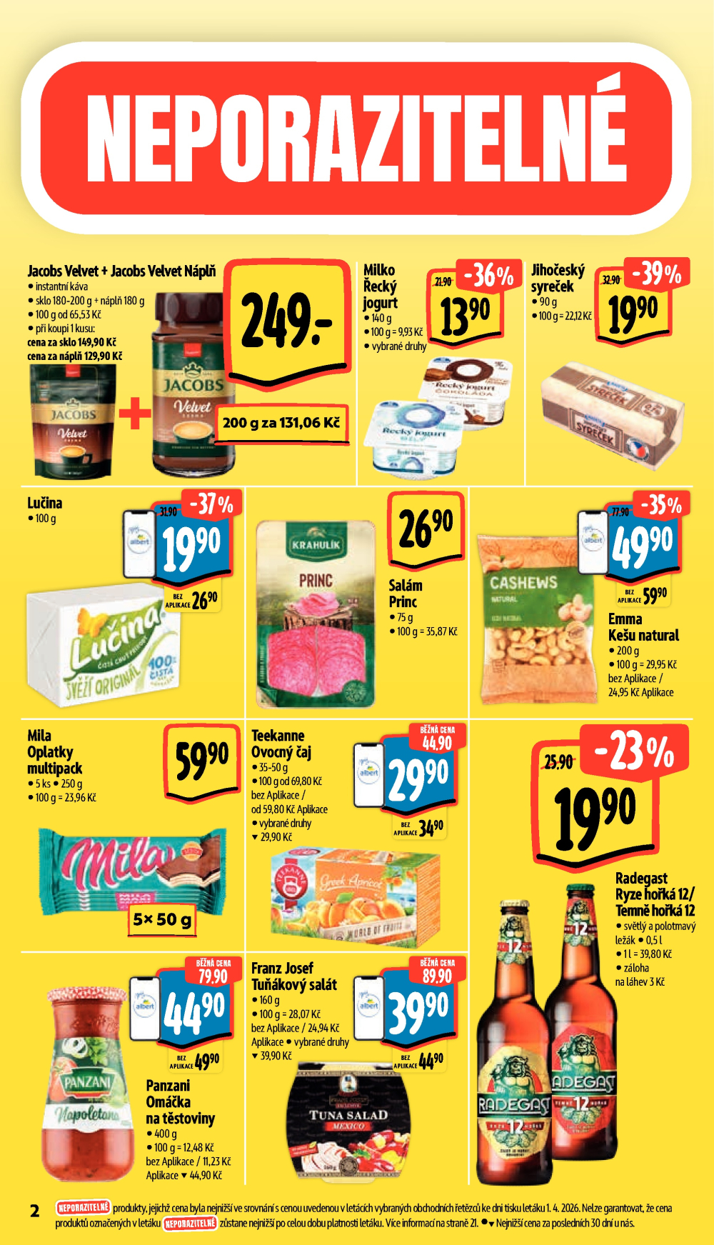 Leták Albert Supermarket leták - Brno, Ečerova - strana 10