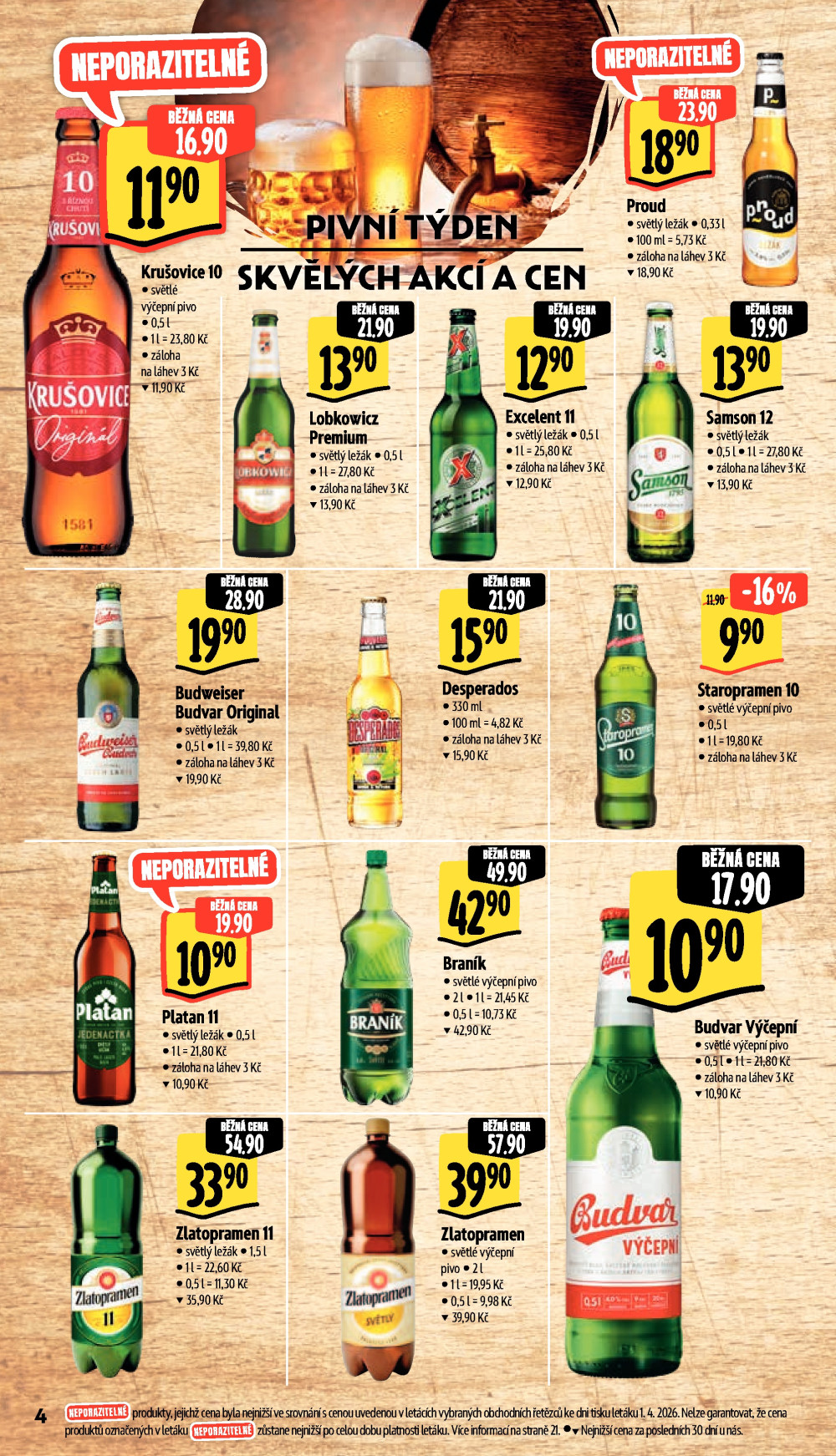 Leták Albert Supermarket leták - Brno, Ečerova - strana 14